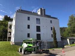 Algenmann Schweiz - Haus in Balterswil TG - Fassadenreinigung mit 5 Jahren Garantie