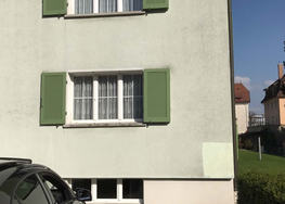 Algenmann Schweiz - Haus in Wil SG - Fassadenreinigung mit 5 Jahren Garantie